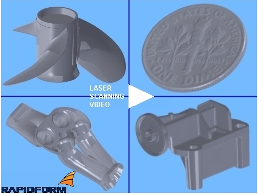 Play 3D Laser Scanning video.